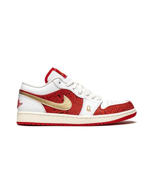 Nike Red Air 1 Low Se "Spades" Dj5185 100" for men