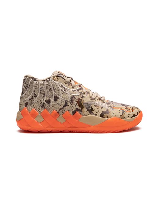 PUMA Black Lamelo Ball Mb.01 "Desert Camo" 379217 01" for men