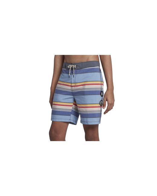 Hurley Black Yosemite Beachside Boardshorts 18" "Obsidian" Aj9296-451" for men