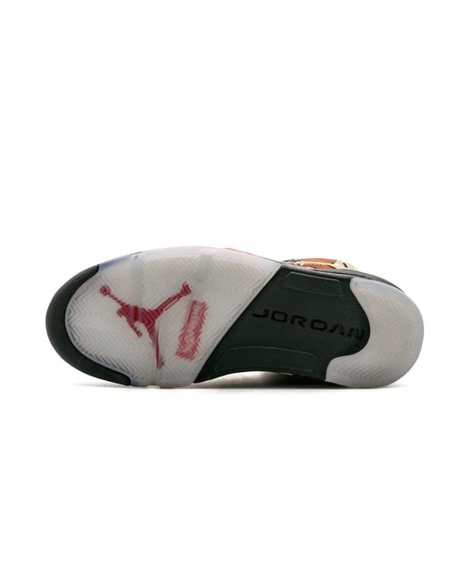 Nike Black Air 5 Retro Supreme "Camo" Shoes for men