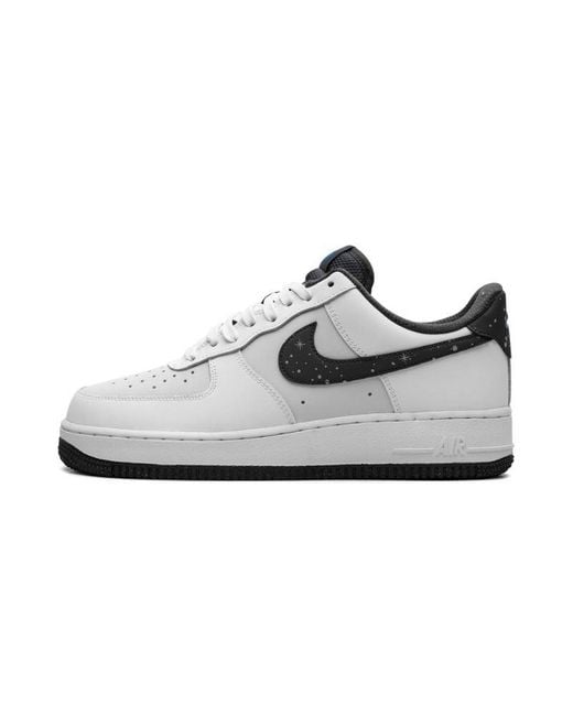 Nike Black Air Force 1 Low "night Sky" Shoes for men