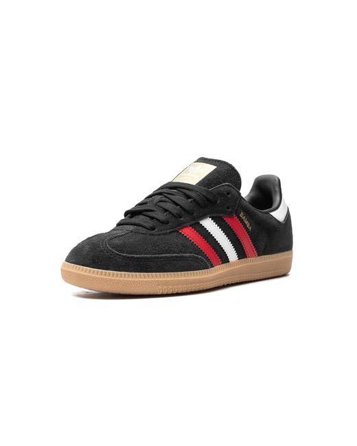 Adidas Black Samba Og "Core/Better Scarlet/Gum 3" Ig1824" for men