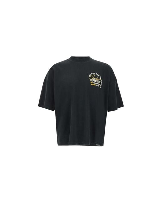 Represent Black Out Of The Shadows T-Shirt "Stained" Mlm41058 04"