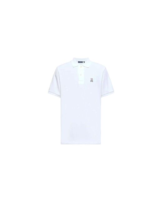 Psycho Bunny Black Classic Polo Shirt B6K001Arpc 100" for men