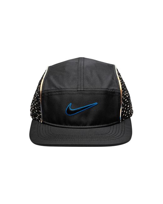 black nike running hat