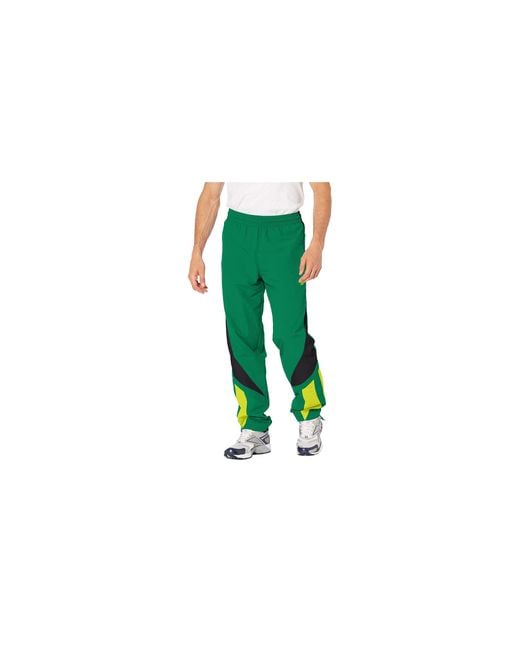Reebok Black Classics Twin Vector Track Pants "Basil" Fk2469" for men