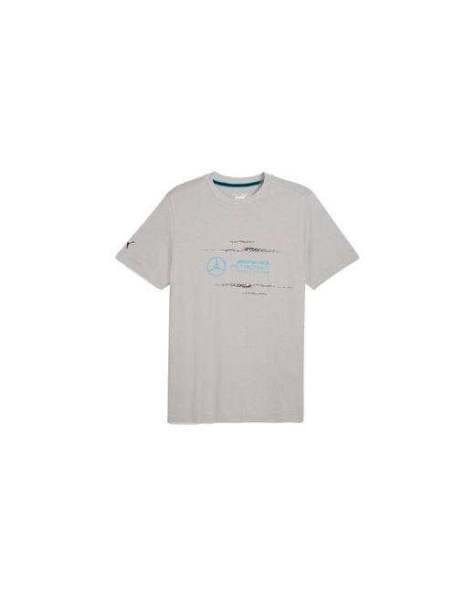 PUMA Black Mapf1 Logo Tee 627343 02" for men