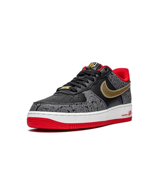 Nike Black Air Force 1 Low '07 Lx "Spades" Dj5184 001" for men