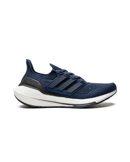 Adidas Blue Ultraboost 21 "Crew" Fy0350" for men