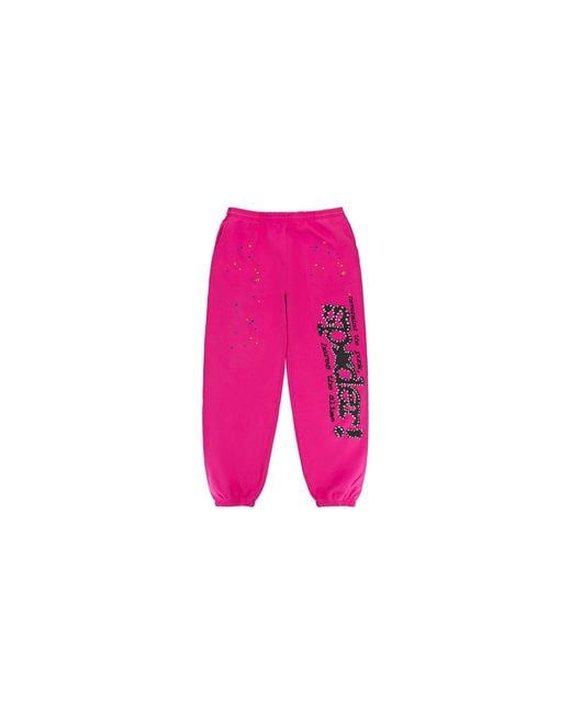 Sp5der Black Jogger & Sweatpants Sp5 Mgsp5 Sp"