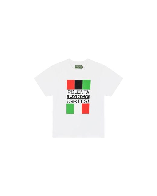 DENIM TEARS Black Kmg Polenta T-Shirt Dt179" for men