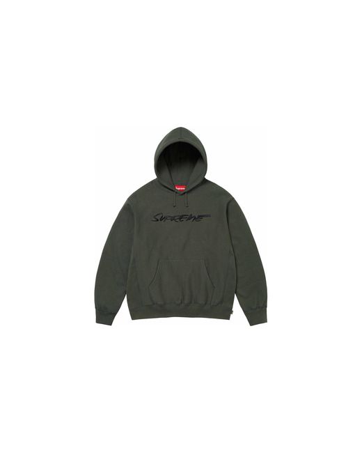 Supreme Black Futura Hooded Sweatshirt "Dark" Su26379"