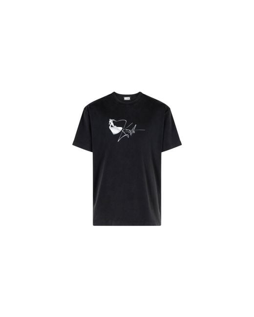 Kith Black Herald Vintage T-Shirt "Marvel for men