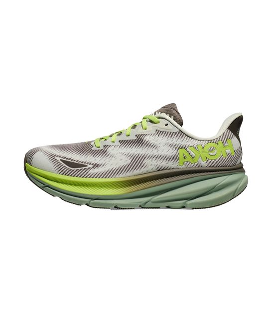 Hoka One One Black Clifton 9 Gore Tex "Slate Aloe Vera" 1141470F Stlv" for men