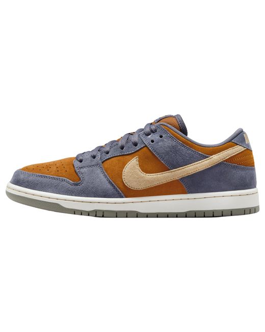 Nike Blue Sb Dunk Low Pro "Light Carbon" Hf3063 002" for men