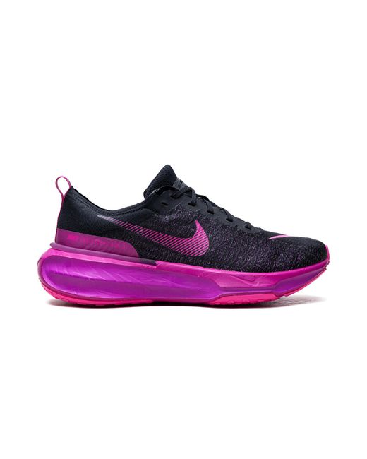 Nike Purple Zoomx Invincible Run Flyknit 3 Vivid" Dr2615 006" for men