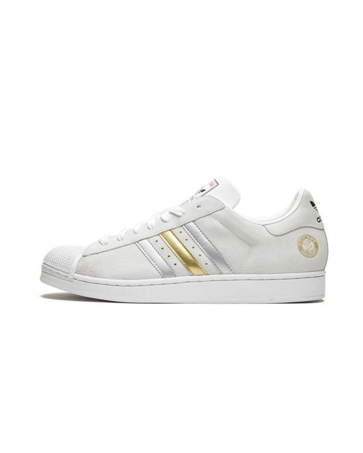 Adidas White Superstar 1 (Music) "Bad Boy" 133631" for men