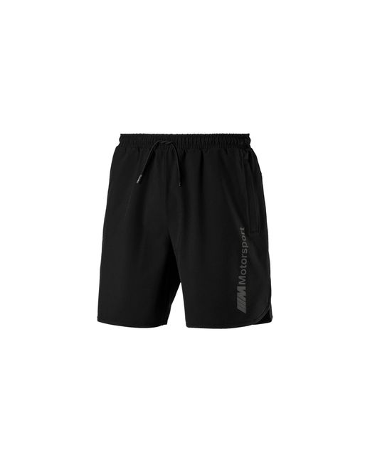 PUMA Black Bmw Motorsport Tech Shorts 577797 01" for men