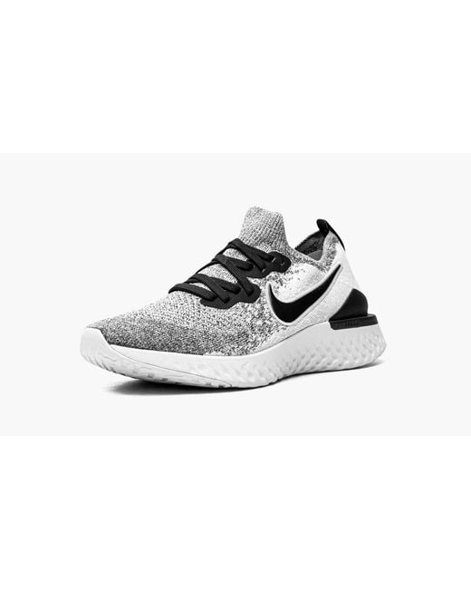 Nike Black Epic React Flyknit 2 Shoes