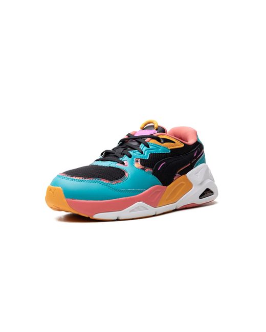 PUMA Black Trc Mira Lava Deep Aqua Multi-Color" 388410 01"