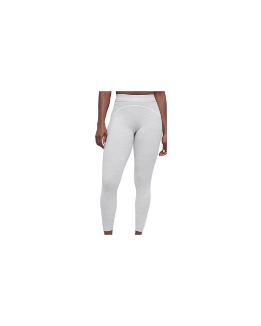 Alo Yoga Black 7/8 High-Waist Soft Heart Throb Legging "Heather" 04"