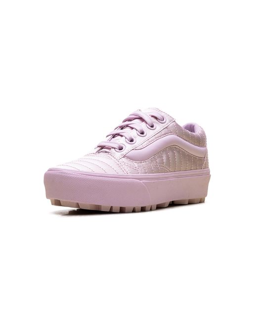 Vans Purple Snow Padded Old Skool Lug Platform Sneakers Vn0A3Wlx07P" for men