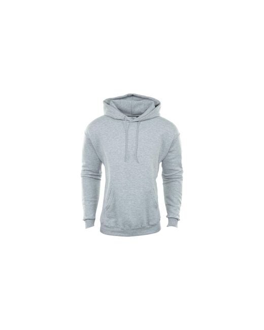 Champion Black Eco Authentic Hoodie "Light Steel" S700 Light Steel" for men