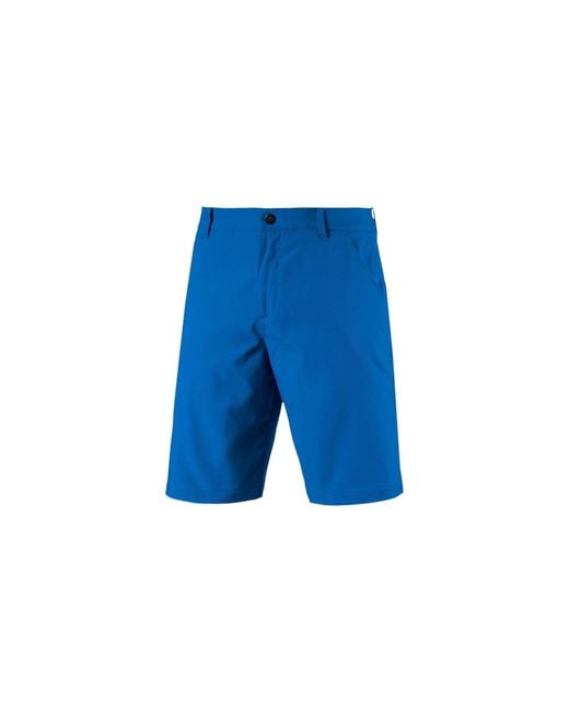 PUMA Blue Essential Pounce Short "Electric Lemona" 572324 15" for men