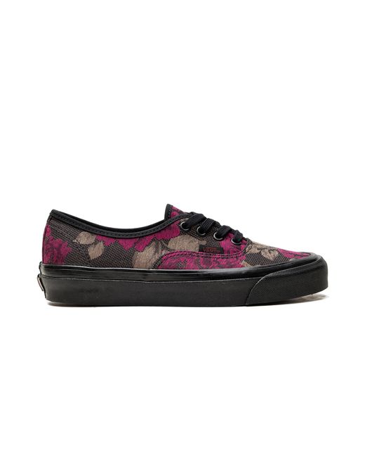 Vans Black Anaheim Factory Authentic 44 Dx "Roses" Vn0A5Kx4 8Fh" for men