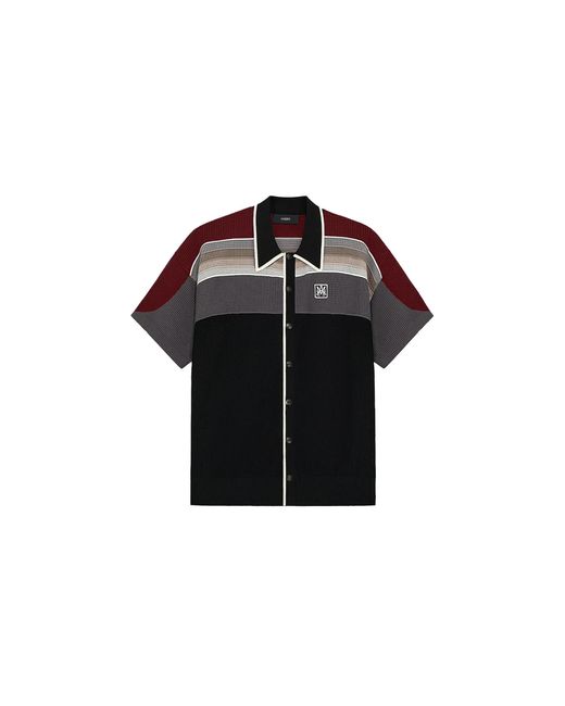 Amiri Black Ma Sport Shirt Amtokn1086 001" for men