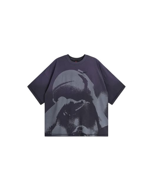 Nike Blue Air Shooting T-Shirt "Anthracite" Iq5983 060" for men