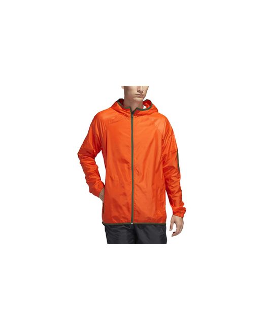 Adidas Red Wind Full-Zip Jacket Du1963" for men