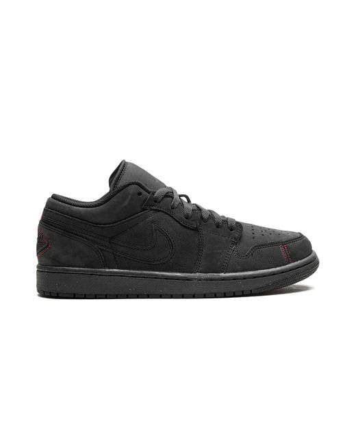 Nike Black Air 1 Low Se Craft "Dark Smoke Varsity" Fd8635 001" for men