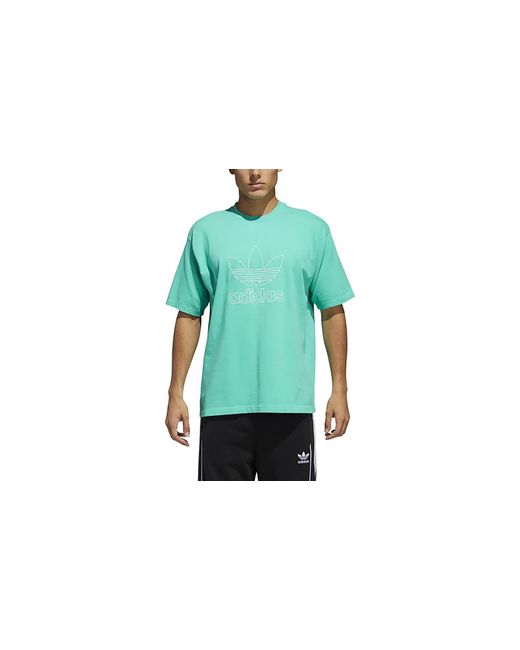 Adidas Green Signiture T-Shirt "Hi-Res Ce4835" for men