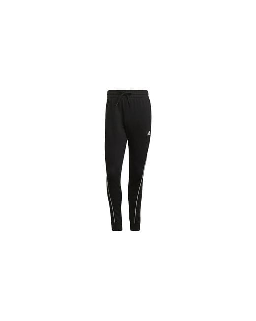 Adidas Black Essentials Logo Pants Gk9483" for men
