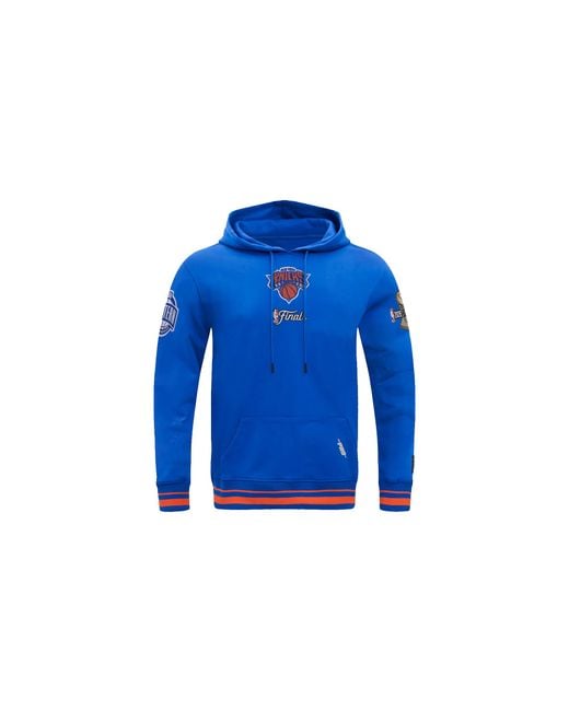 Pro Standard Blue Ny Knicks 2026 Nba Finals Championship Hoodie "Royal" Bnk5517765 Ror" for men
