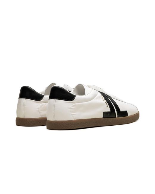 Lanvin Black Low Top Nylon Sneaker Fm Skdlon Nylo P20 0010" for men