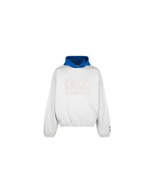 Fear Of God Black Essentials Hoodie "Knicks for men