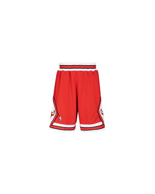 Mitchell & Ness Chicago Bulls Authentic Shorts "87-88 Chicago Bulls" Ashrcp19038 Cbured187" for men