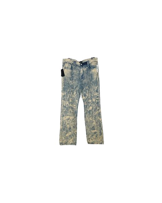 RTA Black Jonas Straight Leg Jeans "Albite" Ms23D423 B1327Albit" for men