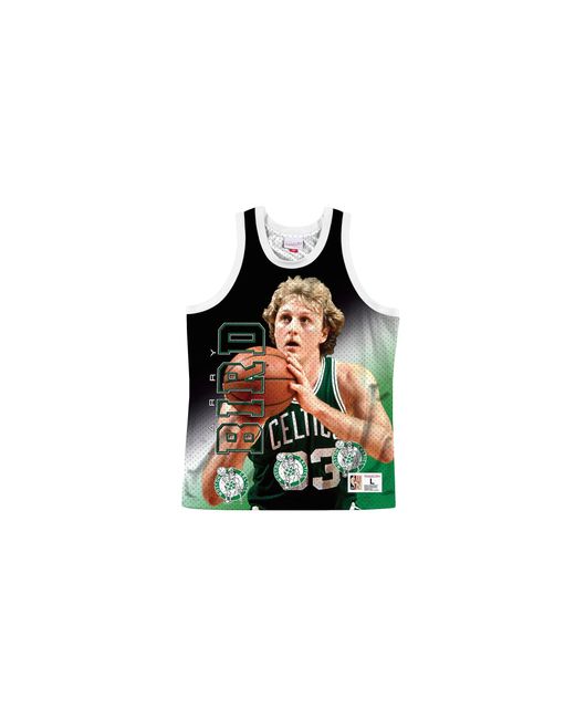 Mitchell & Ness Black Nba Behind The Back Jersey "Boston Celtics Larry Bird" Mstkmi19002 Bcewhitlbi" for men