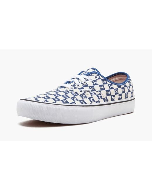 Vans Black Authentic Pro "supreme for men