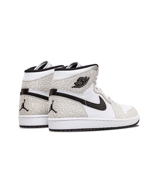 Nike Black 1 Retro Elephant Print" 839115 106" for men
