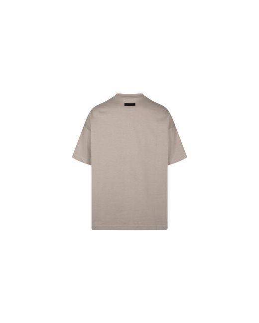 Fear Of God Black Heavy Jersey Ss Tee "Seal" 125Sp242005F" for men