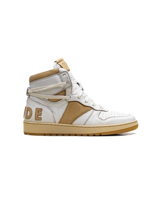 Rhude Black Rhecess Hi /Mustard" Rhss22Fo221786600660" for men