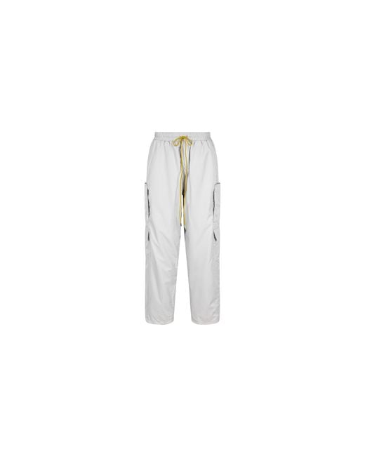 Rhude Black Creme Rhose Polyester Relax Fit Cargo Pants "Cream" Rhpf22Pa043681960196" for men