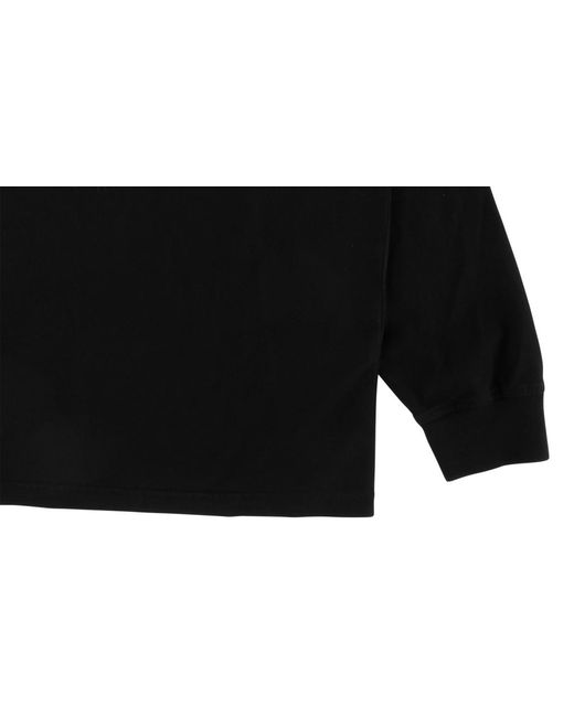 Supreme Black Crest L/S Top "Fw18" Su6420"