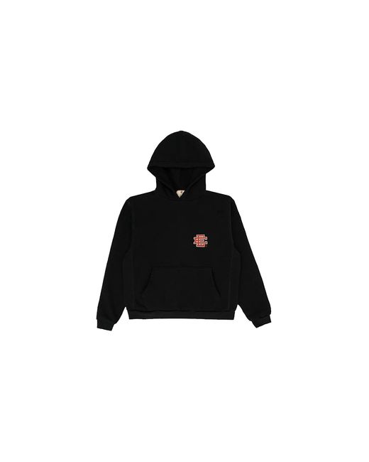 Eric Emanuel Black Ee Basic Core Hoodie /Varsity" Ee746" for men