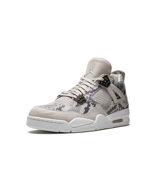 Nike Black Air 4 Retro Premium "Snakeskin" 819139 030" for men