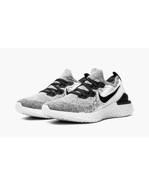 Nike Black Epic React Flyknit 2 Shoes